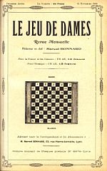 Premire page de la revue de Marcel Bonnard